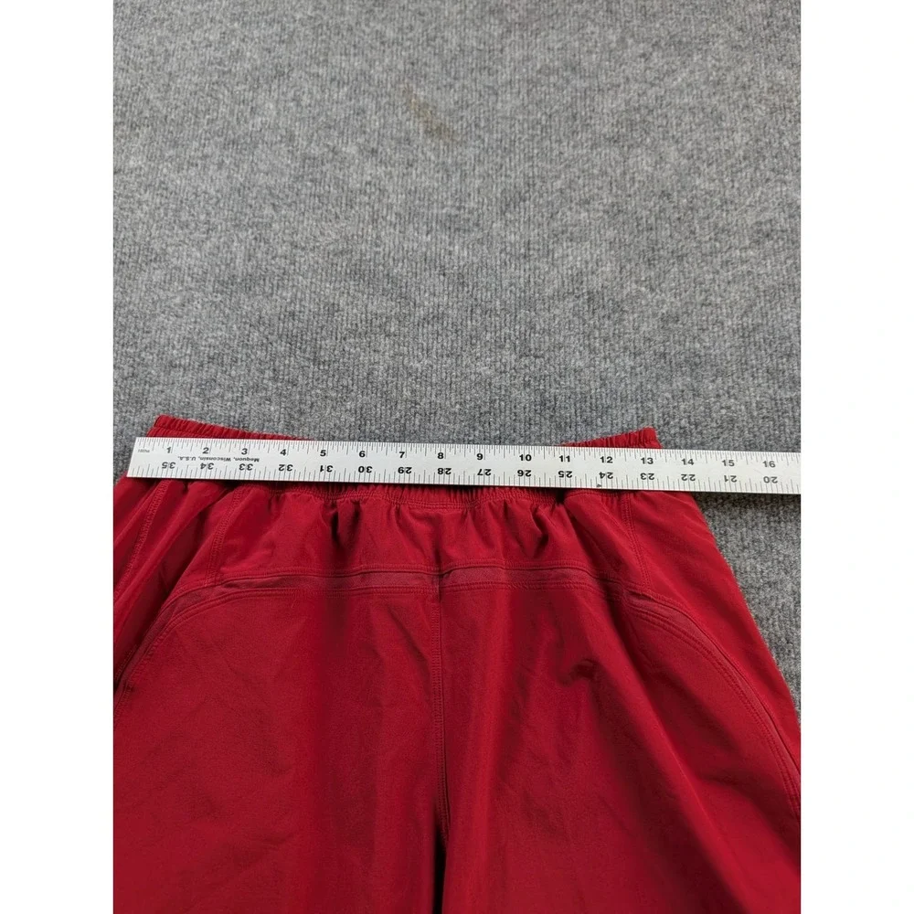 Lululemon Men's Pace Breaker Shorts Red Size Medium M 8